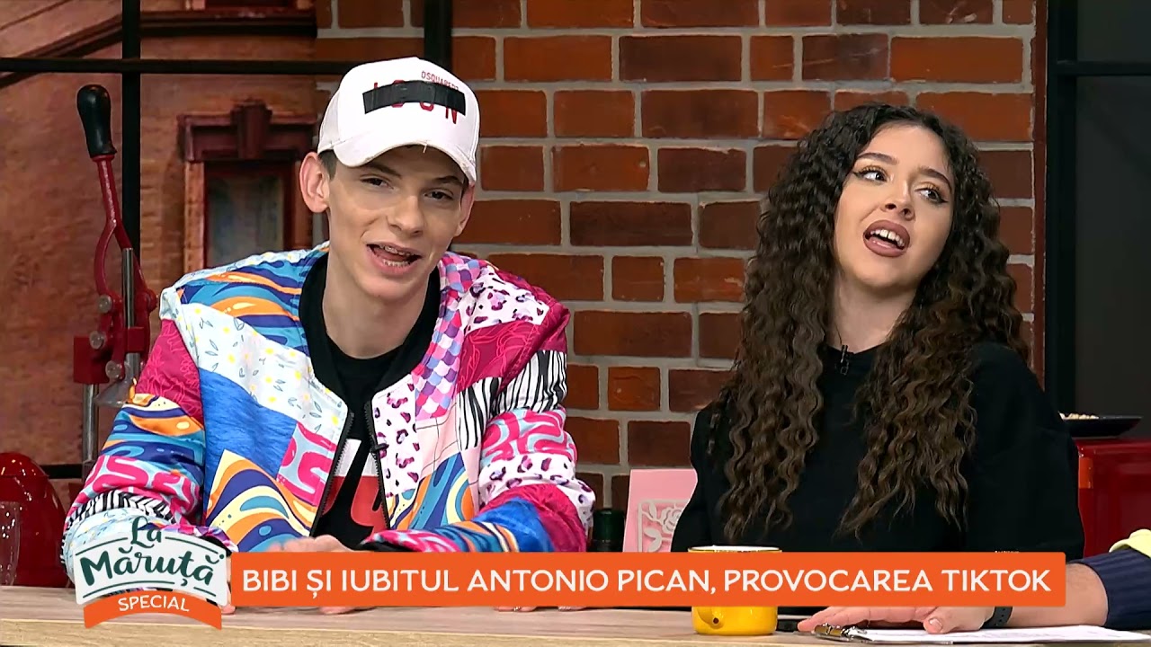 Bibi și iubitul Antonio Pican, provocarea TikTok