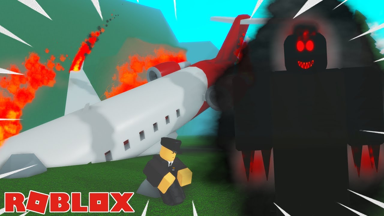 Plane Crash In The Forest Camping Story On Roblox Youtube - plane crash in roblox