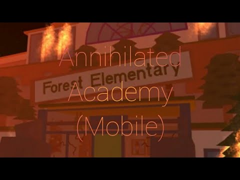 roblox flood escape test map annihilated academy by