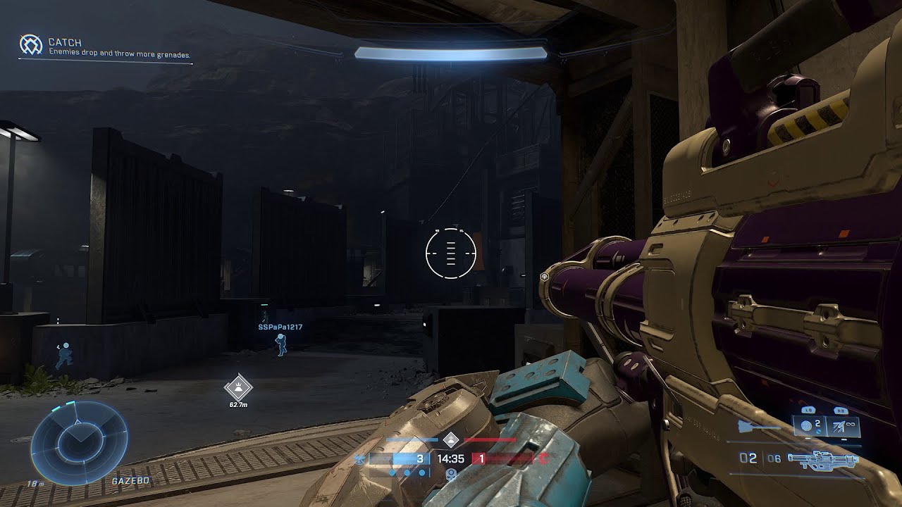 HALO INFINITE MULTIPLAYER KING OF THE HILL FIREFIGHT ON POWERHOUSE ...