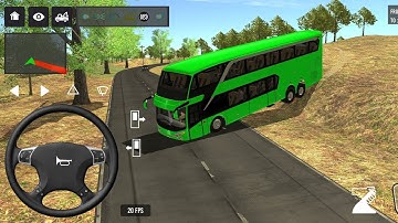 🤫🔥 BUS SIMULATOR INDONESIA ll euro coach bus simulator indonesia ll new euro #gameplay 👍🏿#gameplay 