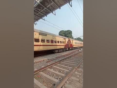 Sahid Express Crossed At Saktigarh Station Full Speed 😮 #bardhaman # ...