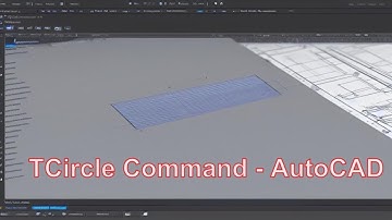 AutoCAD Tutorial: How to Use the TCIRCLE Command