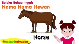 Belajar Bahasa Inggris - Nama Nama Hewan - Seri Paud Diva - Kastari Sentra Official