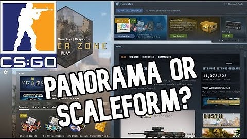 CSGO Panorama vs Old UI (Scaleform) FPS Comparison Side by Side