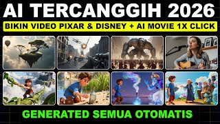 AI GRATIS TERCANGGIH 2026! BIKIN VIDEO ANIMASI 3D ANAK PIXAR, DISNEY DARI 1 PROMPT DURASI  60 MENIT