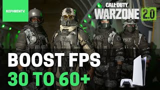 BEST PS5 Settings for COD Warzone 2 & DMZ! (Maximize FPS & Visibility)