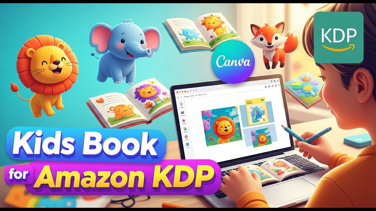 How To Create & Sell Kids Story Book on Amazon KDP (Step-by-Step for ...