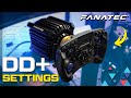 How to Get the Best Fanatec Settings: Clubsport DD 