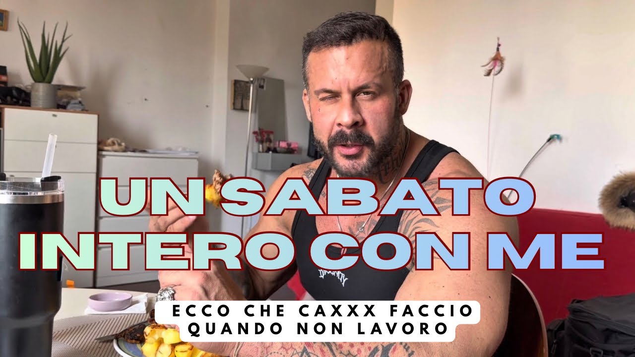 VLOG! UN SABATO APPICCICATI AL MIO CUL*