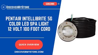 Pentair 640132 IntelliBrite 5G Color Underwater LED Spa Light