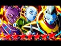 (Dragon Ball Legends) ZENKAI 7 BEERUS AT FULL POWER! DOUBLE SUPPORT FROM WHIS & VADOS MEANS GG!