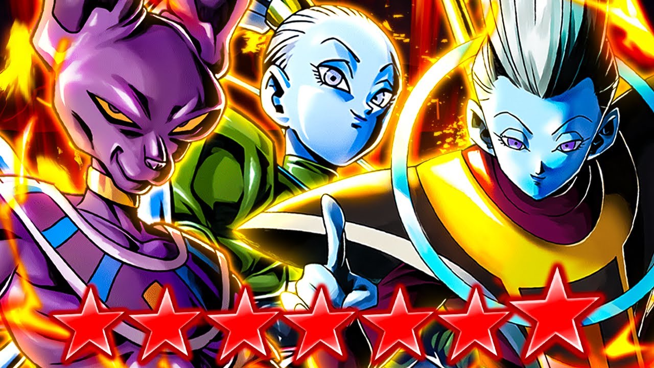 (Dragon Ball Legends) ZENKAI 7 BEERUS AT FULL POWER! DOUBLE SUPPORT FROM WHIS & VADOS MEANS GG!