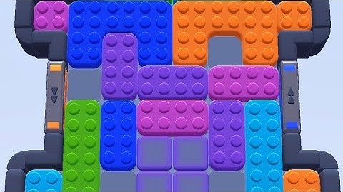 Color Block Jam Level 487 Game Walkthrough Solution