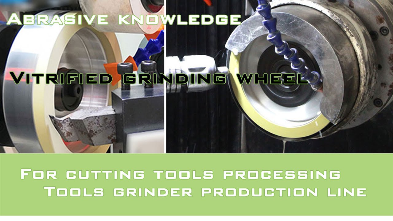 Vitrified diamond grinding wheel on tool grinder production line - Forturetools