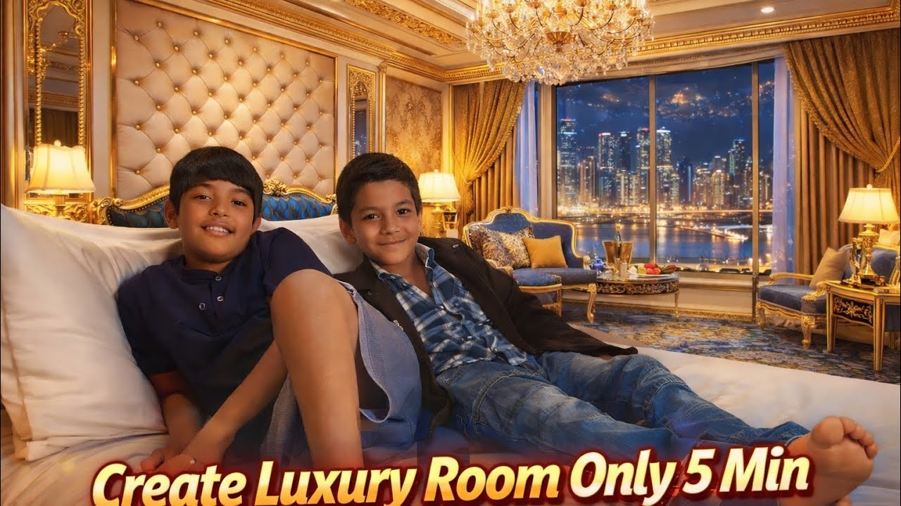 LUXURY ROOM CRATE A ONLY 5 MIN. 😅🏯 (1st video)