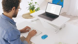 Leitz Ergo Cosy Standing Desk Converter - Product video (EN)