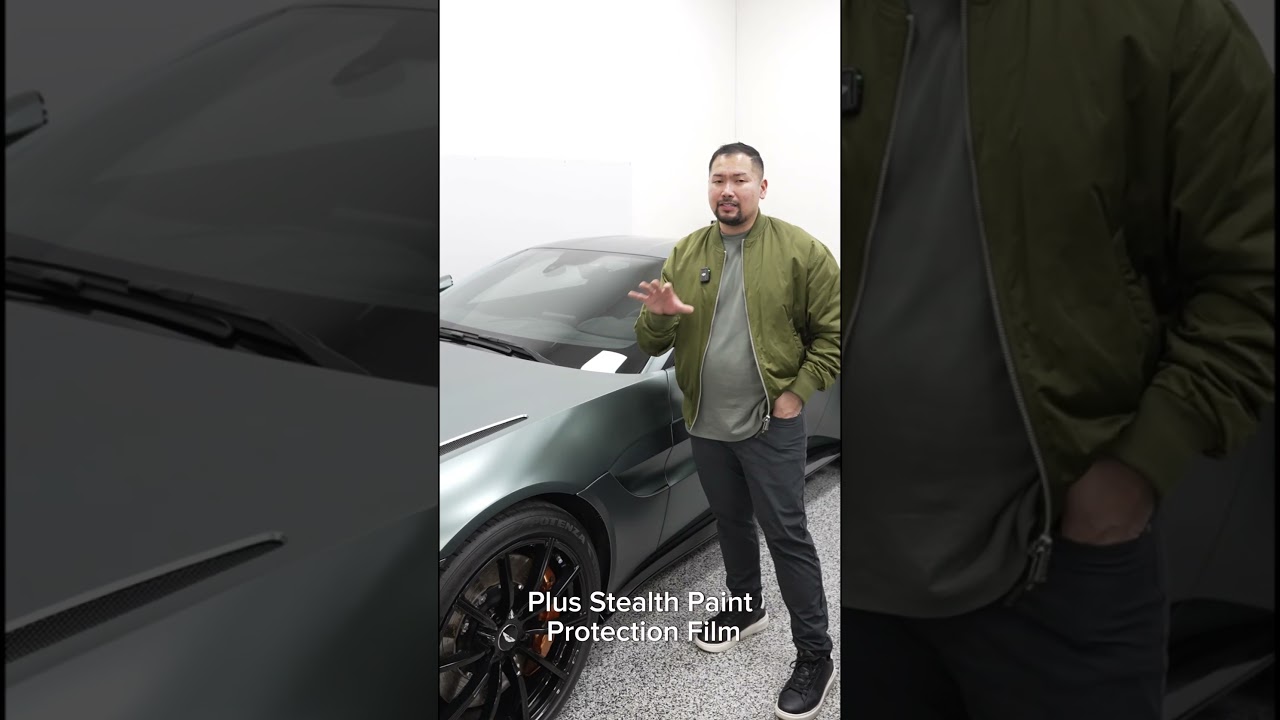 2020 Aston Martin Vantage GLOSS to MATTE Paint Protection Film Transformation! | XPEL Stealth