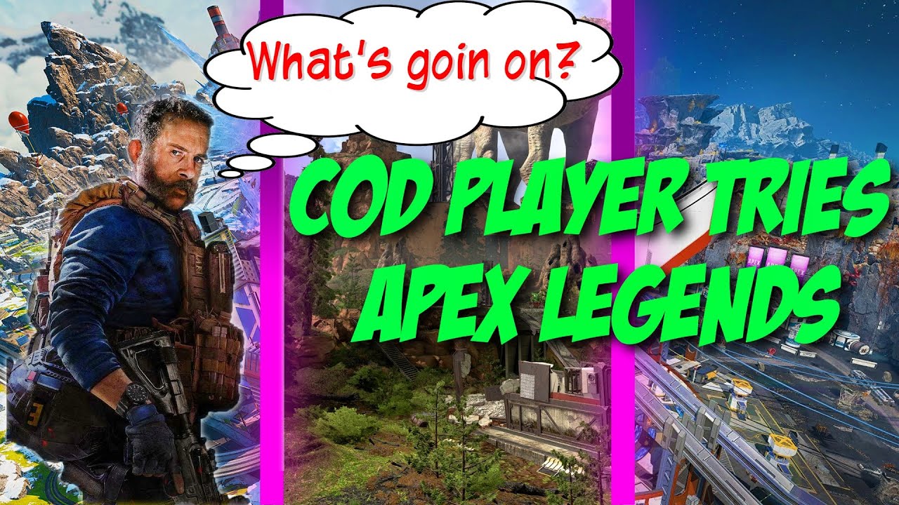 This Is What Happens When A COD Player Tries Apex Legends - YouTube