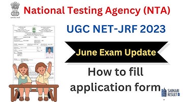 UGC NET June 2023 FORM How to fill Step by Step | UGC NET Application form kaise bhare ?