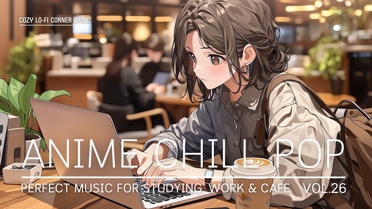 Chill Pop Anime Aesthetic 🎵 | Perfect Music for Studying, Work & Café Ambience