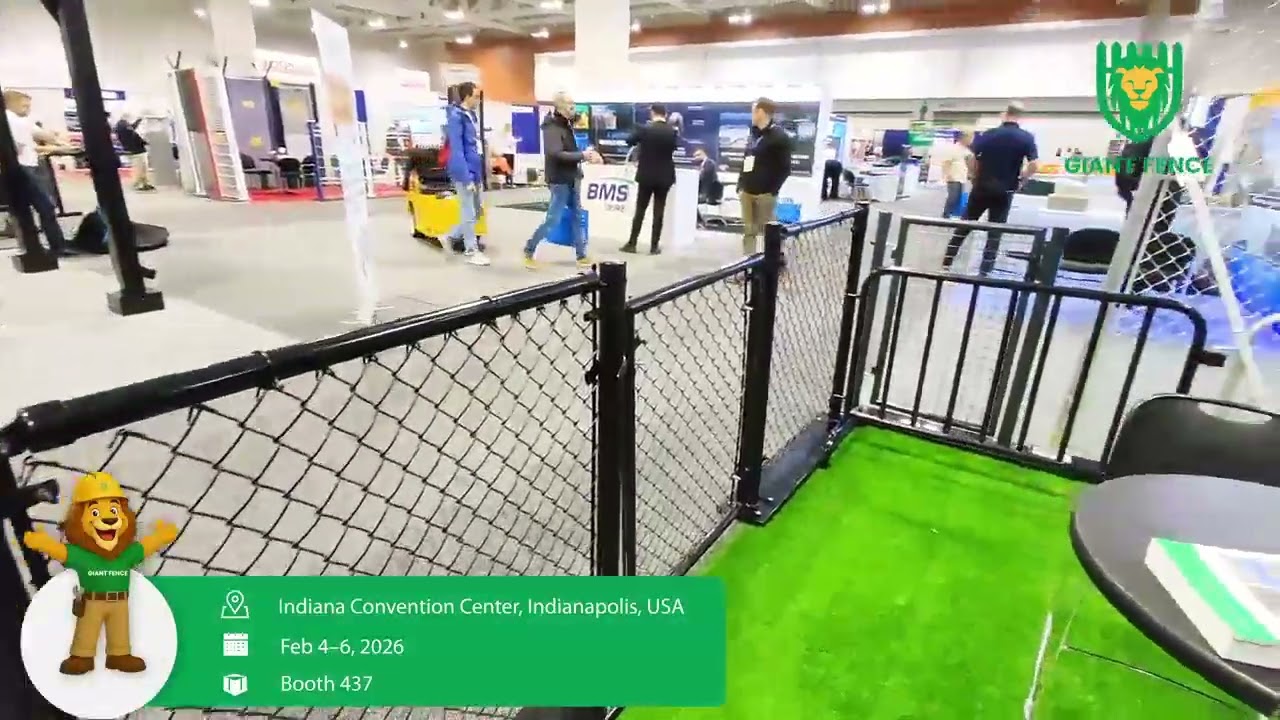 Highlights from our previous FenceTech exhibitions.This year, Giant Fence is back at FenceTech 2026.