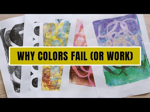 اختيار ألوان الطباعة الجل فهم الشفافية وطبقات الألوان