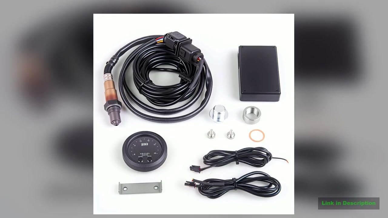 12V Wideband Air Fuel Ratio Gauge Afr Gauge Wideband Kit LED Digital Display With Wideband Sensor U