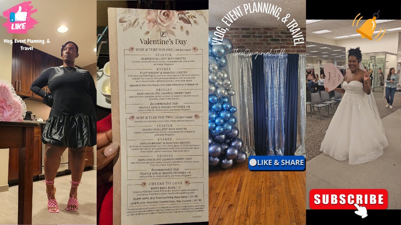 💕VLOG | Good Mood | Event things | Mommy valentines weekend + traveling…etc