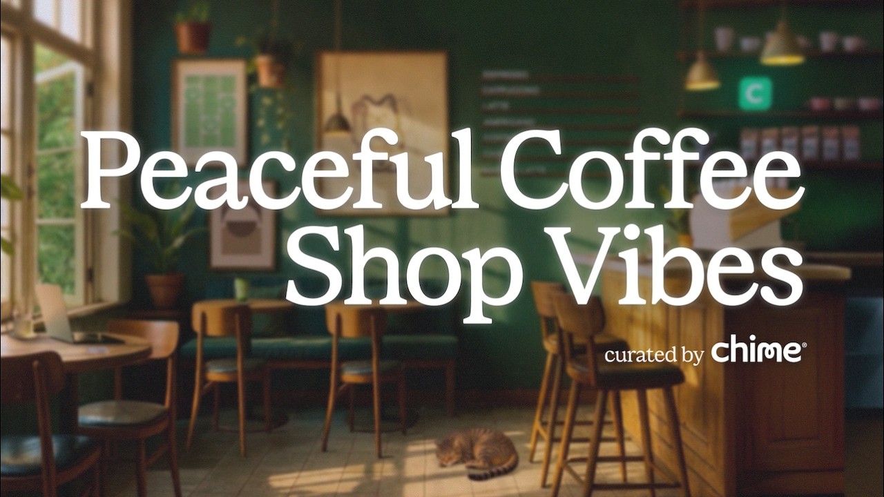 Peaceful Coffee Shop Lounge Music for Money Manifestation 💸 | Chime's Music Mix