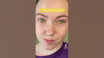 Thumbnail of Trying on twinklens #contacts #coloredcontactlenses #coloredcontacts #cosplaymakeup #makeupartists