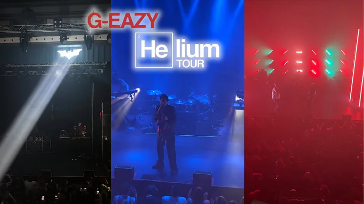 G-Eazy & Marc E. Bassy LIVE at Roxian Theatre | Helium Tour