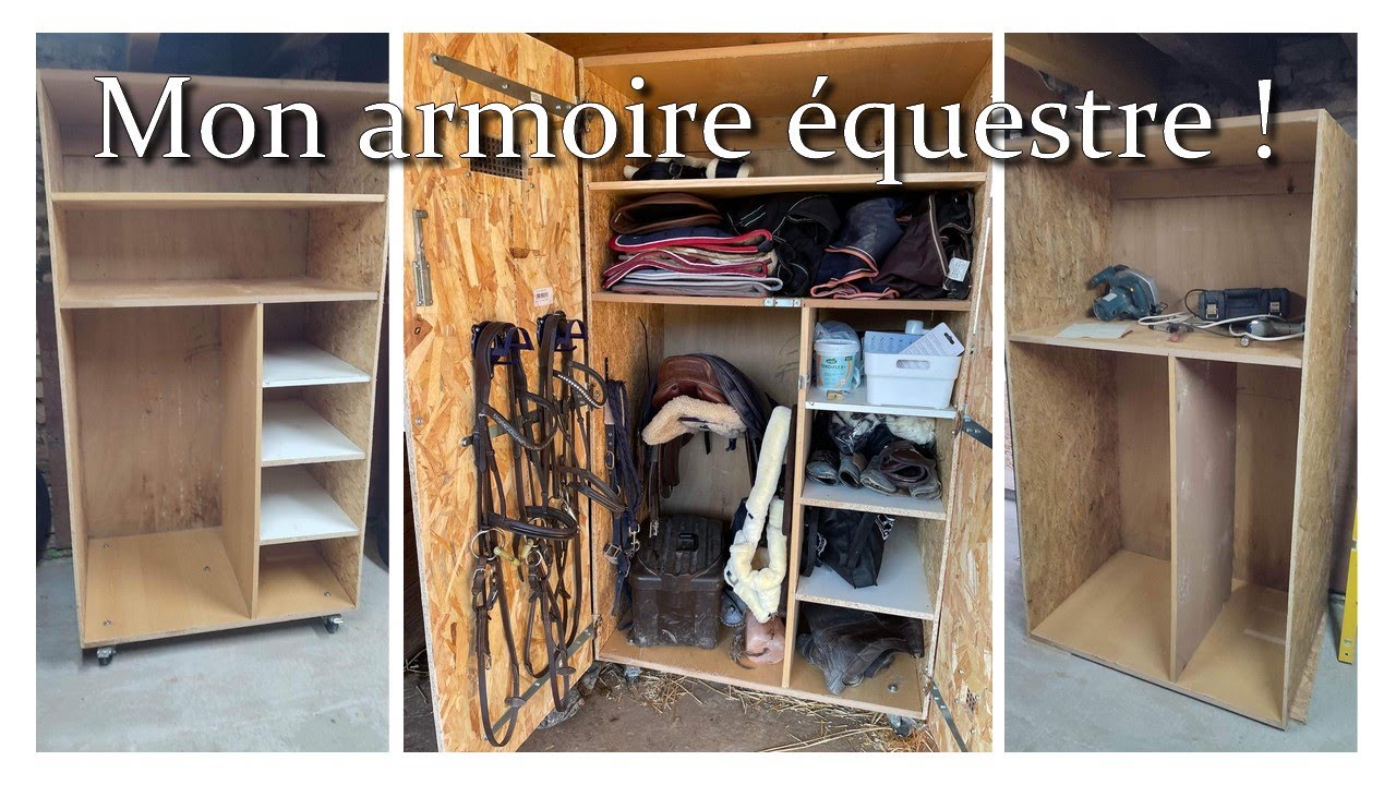 Construction de mon armoire équestre [Partie 1] 