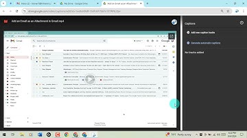 NEW! Google Drive: Automatically generate captions for videos