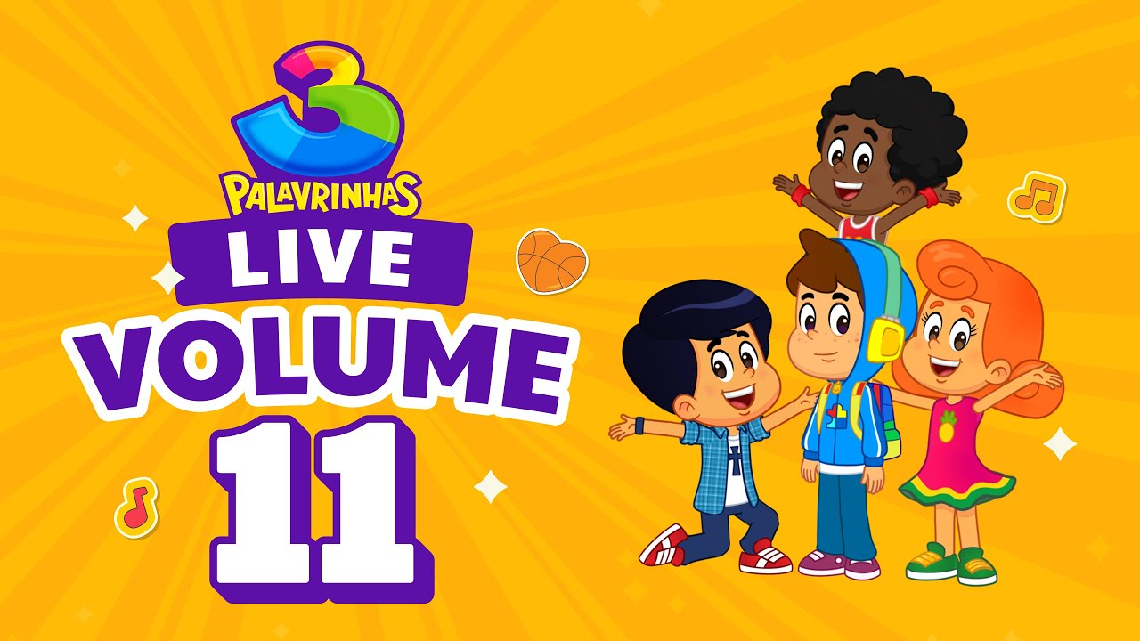 Live Especial: Novo Volume 11 e + do 3 Palavrinhas! 💛✨