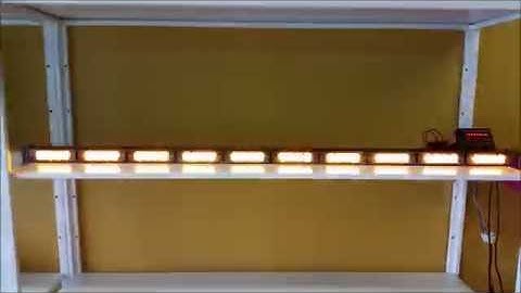 49" Directional Traffic Advisor Strobe LightBar Amber