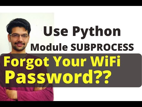 Find my connected Wifi's Password with Python Module | 6 June Project
