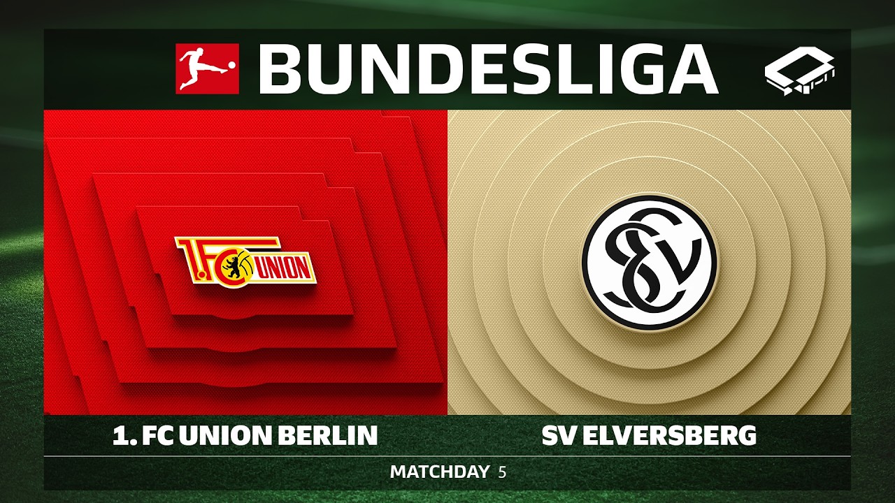 1. FC Union Berlin vs. SV Elversberg | Matchday 5 - Bundesliga 2026/27