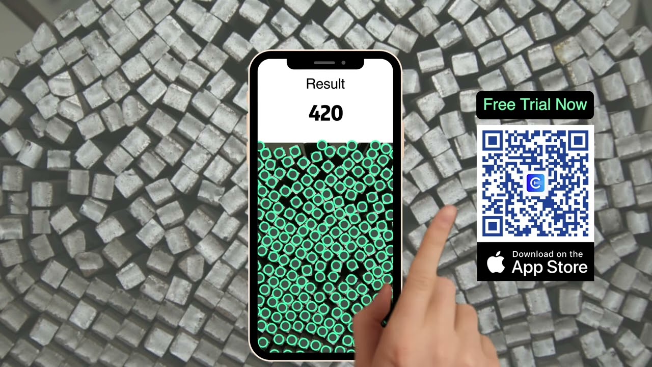 FREE Count APP ｜iPhone help you count inventory by camera ｜Photo count tool｜AI improve productivity