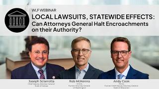 Local Lawsuits, Statewide Effects: Can Attorneys General Halt Encroachments on their Authority?