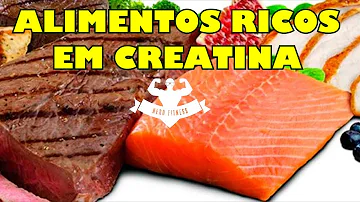 Que alimento pode substituir a creatina?