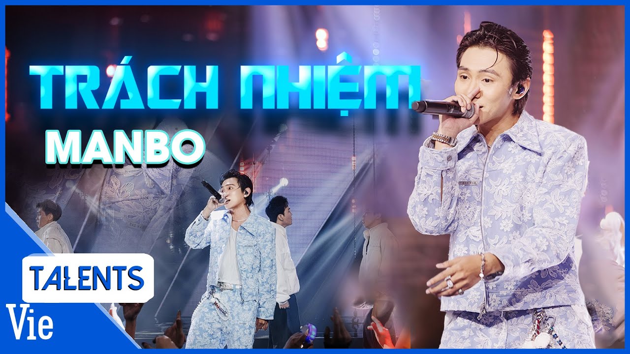 MANBO đầy thăng hoa với bản rap TRÁCH NHIỆM, bung sức tại vòng chung kết | Rap Việt Live Stage