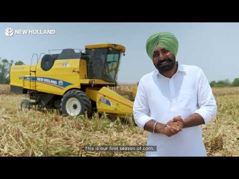 Pargat Singh's Choice: New Holland TC5.30 Combine Harvester