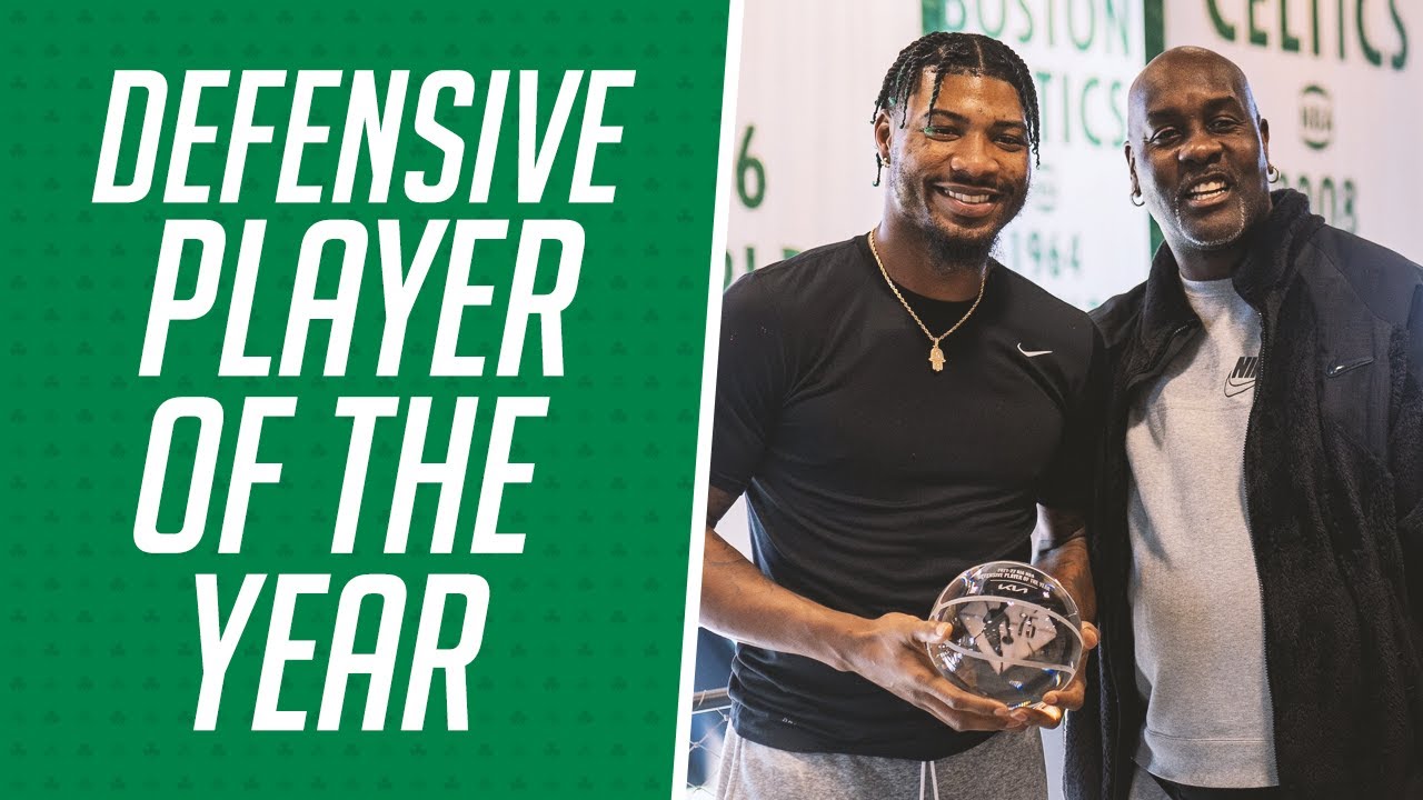 Boston's Marcus Smart wins 2021-22 Kia Defensive Player of the Year award
