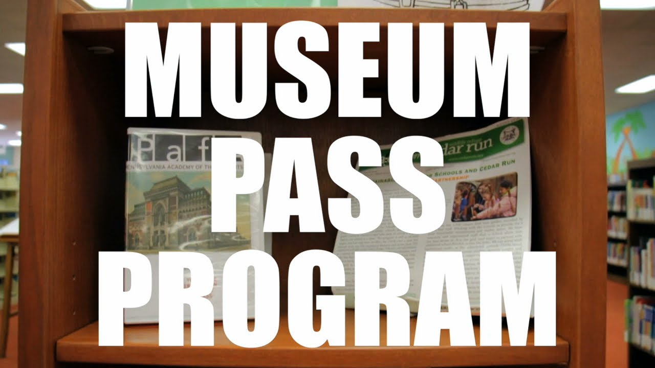Pennsauken Library Museum Pass Promo YouTube
