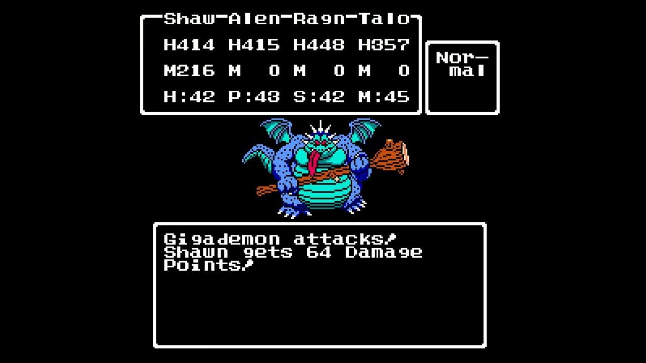 Dragon Quest IV (NES) Four Dens of Nadiria Pruslas YouTube