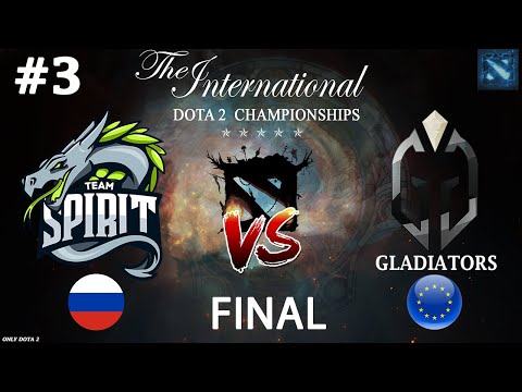 Видео: ПОКАЗАТЕЛЬНАЯ ИГРА! | Spirit vs Gladiators #3 (BO5) GRAND FINAL | The International 2023