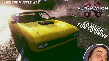 This muscle car build shocked me // Automation Game & beamNG.Drive