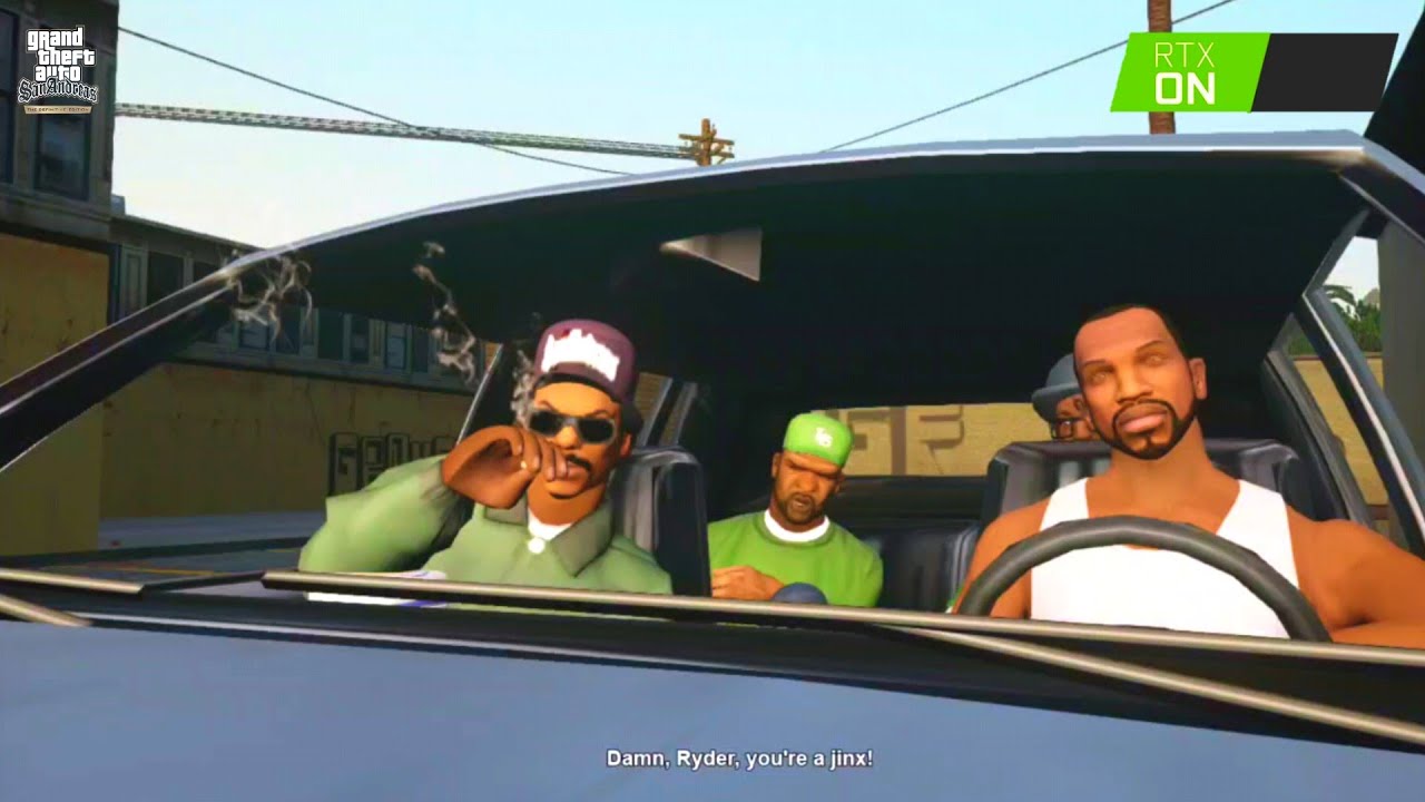 Drive Thru Mission | GTA SA DEFINATIVE EDITION - YouTube