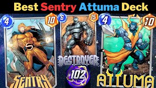 Making SENTRY ATTUMA DECK Work (to Infinite Rank) - Marvel Snap